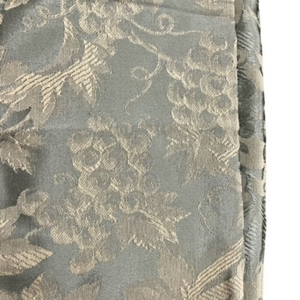 Set of 4 Cloth Dinner Napkins Green with Grape Vine Design 16” Square  Beautiful